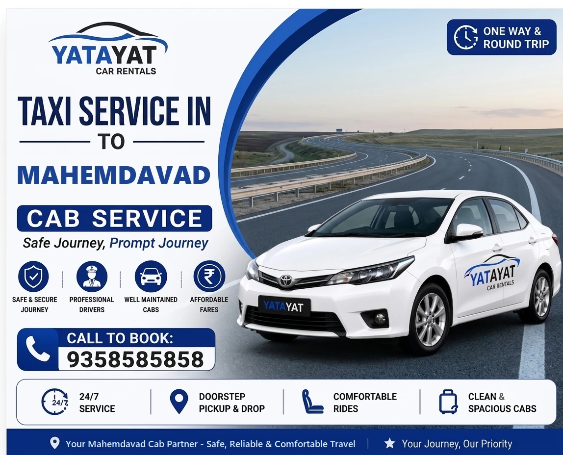 Taxi Services Yatayat From Mahemdavad
