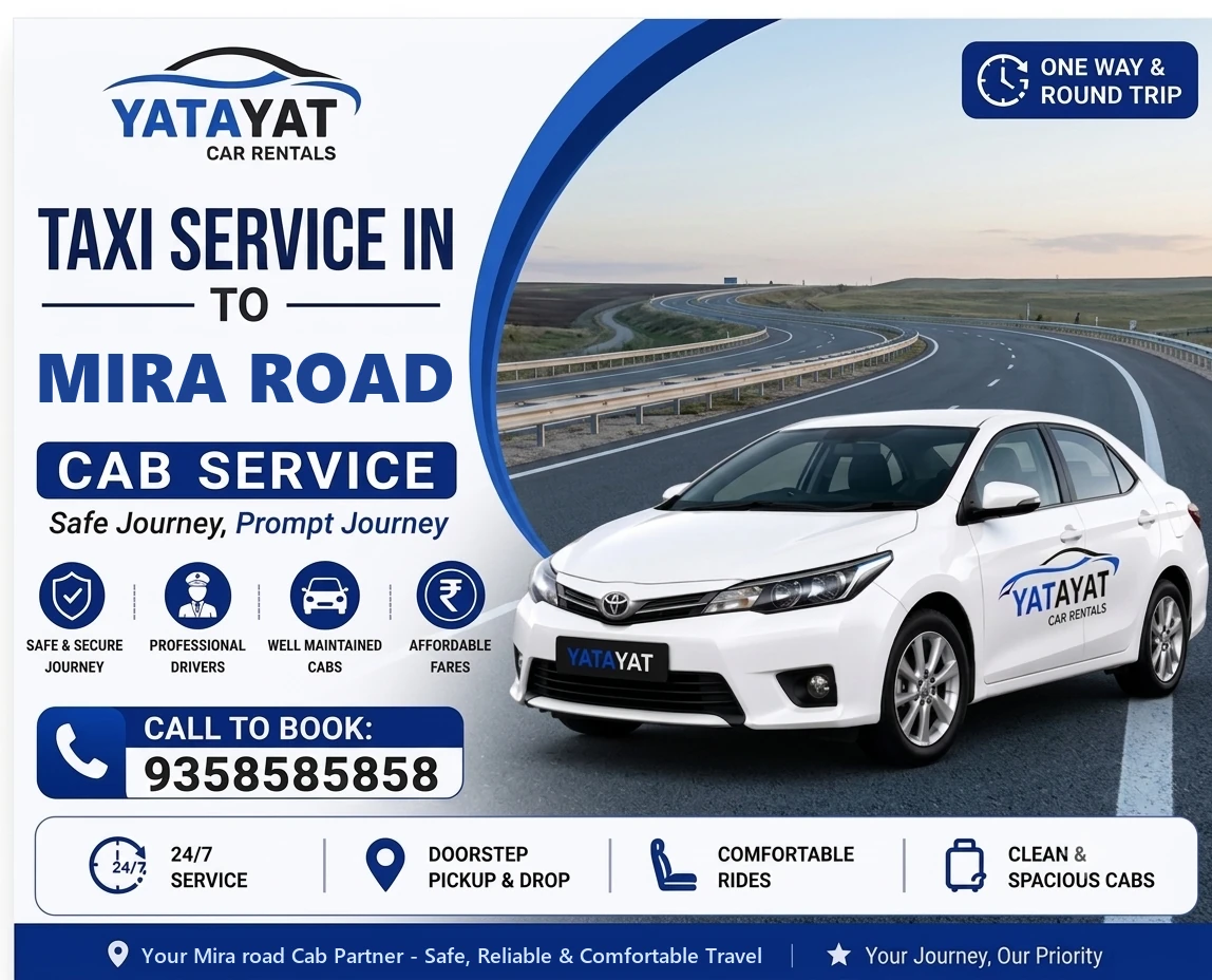 Taxi Services Yatayat From Mira road