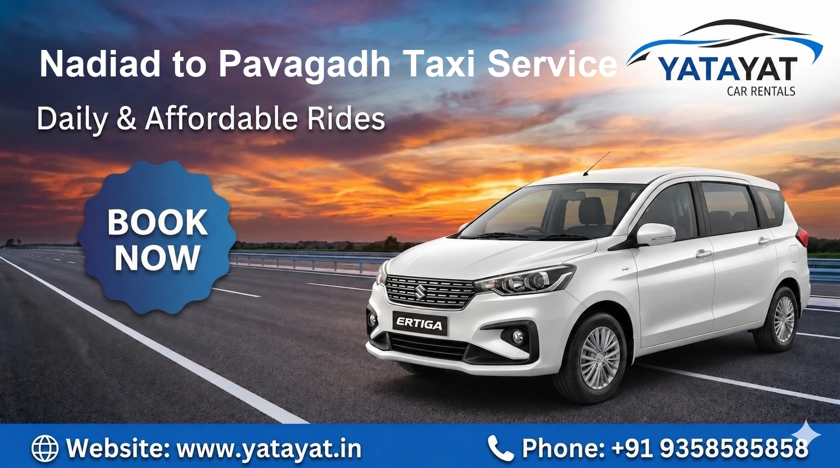 Nadiad To Pavagadh