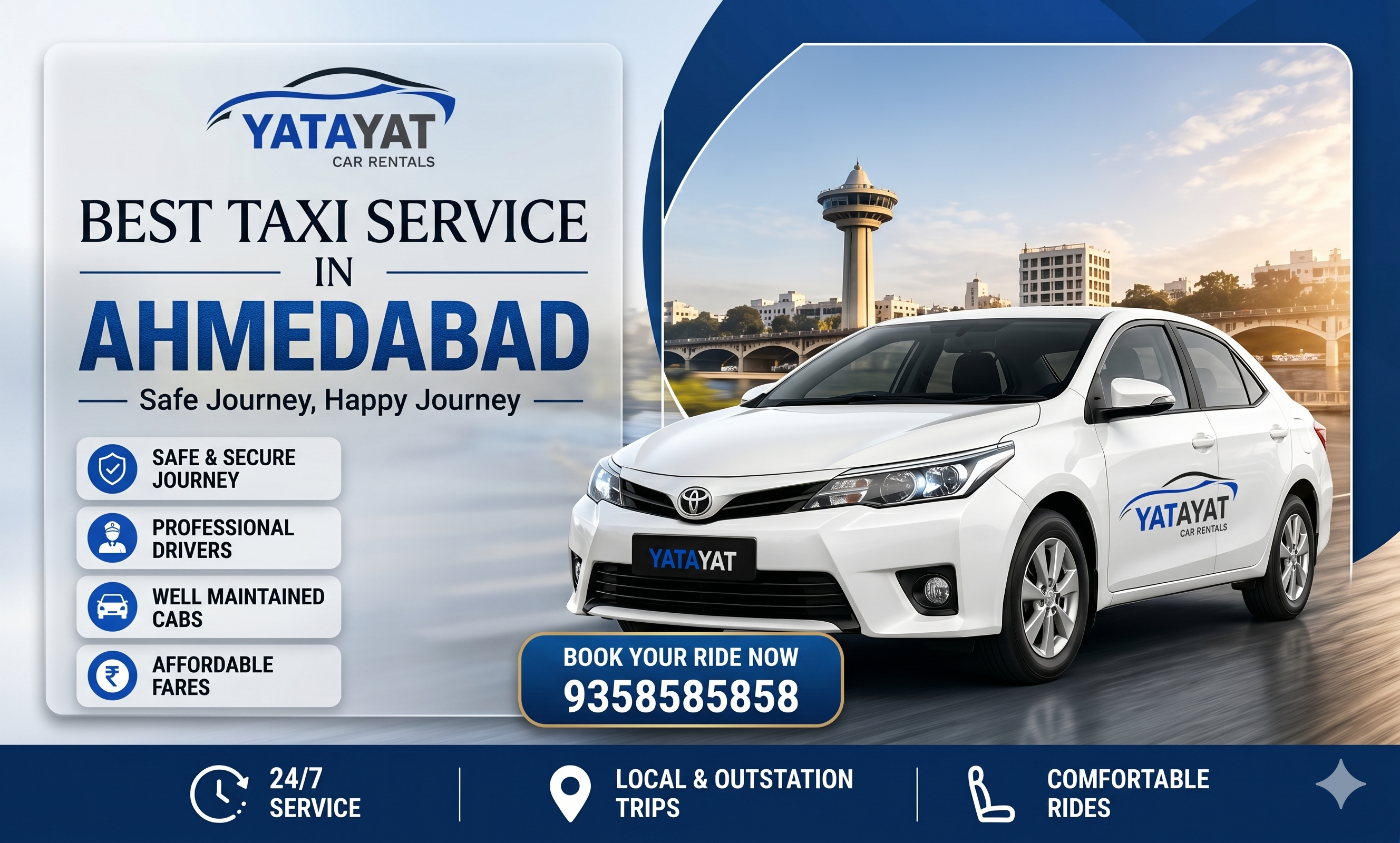 Taxi Service in Ahmedabad